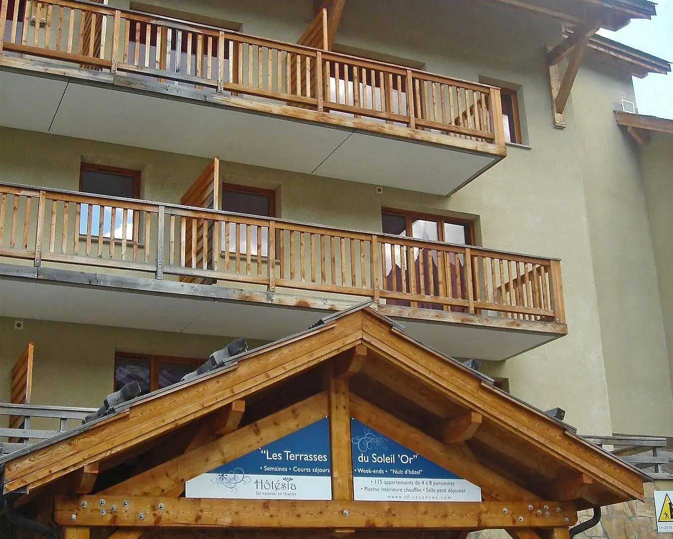 Les Terrasses Du Soleil D'Or By Infini Mountain Aparthotel Les Orres